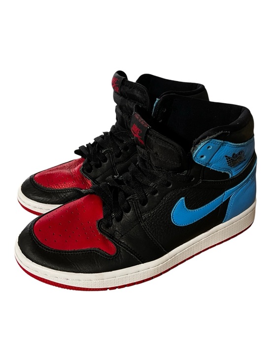 Nike Shoes - Nike Air Jordan 1 Mid - Red, Black & Blue Accent